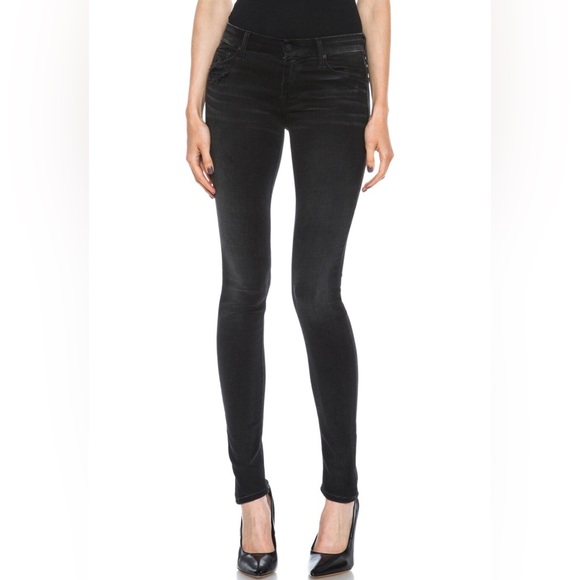 • MOTHER • The Looker Denim Jeans in Destroyed Ride • SZ 25 • Retail $238 - Picture 2 of 15